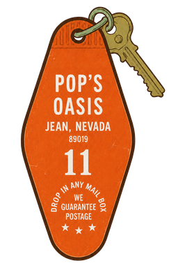 Pop's Oasis room 11 key