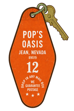 Pop's Oasis room 12 key