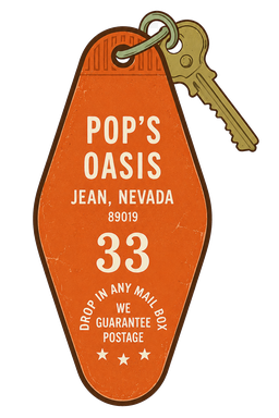 Pop's Oasis room 33 key